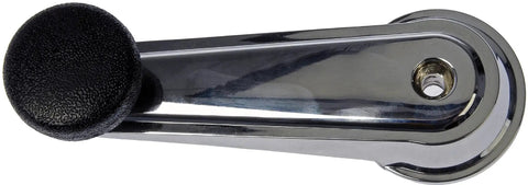 Window Crank Handle Chrome Finish For Select Mack Models Ideal Replacement With Durable Construction And Easy Installation, top view.
