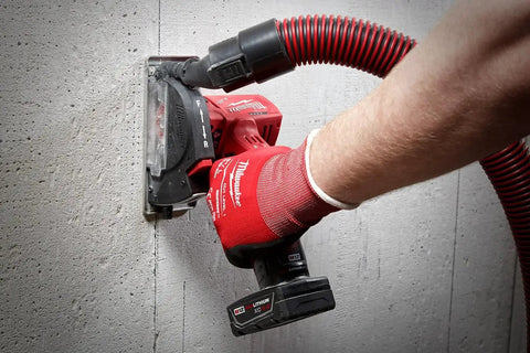 Using Compact 12V Cut Off Tool Bare Tool with Reversible Blade Rotation, Powerstate Brushless Motor, Redlink Plus Intelligence