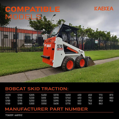 Side view: lock parking brake solenoid for Bobcat skid-steer loaders, compatible with S100–953 (Amazon BISS).