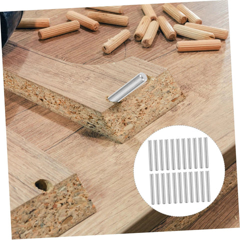 100 Pcs Dowel Pins Set Stainless Steel Cylindrical Fastening Pins for Machinery Electronics Automotive Applications Precision Fit Corrosion Resistant Easy Installation and High Stability to Prevent Loosening