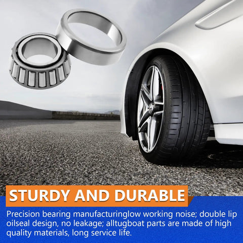 2 Piece Front Wheel Bearing Kit For 2004 2005 2006 Mitsubishi Lancer Sportback And Lancer Sportback Ralliart FWD Without 4.5 Inch Stud Spacing Front Wheel Bearing Hub Assembly OEM SPK352 WB510079 Drop In Ready next to car wheel