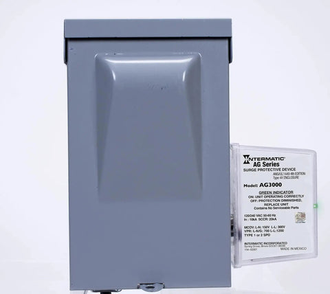 Universal HVAC Surge Protector 120 240 VAC With Three Beefed Up Modes Of Surge Protection TPMOV Tech Watertight Enclosure