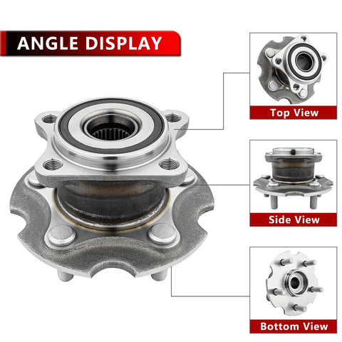 4WD Rear Wheel Hub Bearing Assembly Fits Toyota RAV4 2006-2018 And Lexus NX200t 2015-2017 NX300 2018-2019 NX300h 2015-2019