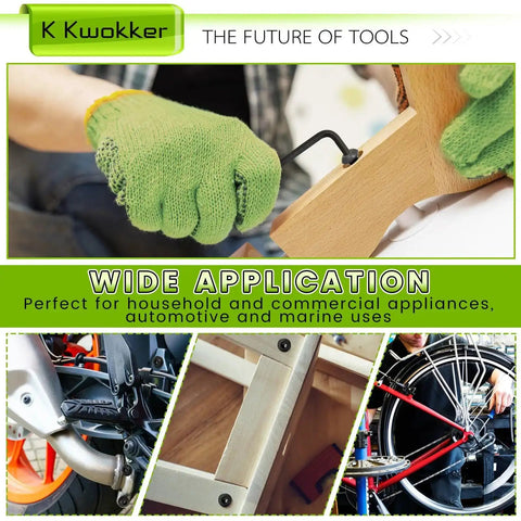 Close-up of industrial repairs showing usage of Heavy Duty 500 Piece Set M6 And M8 Screw And Nut Kit with wrenches and washers.
