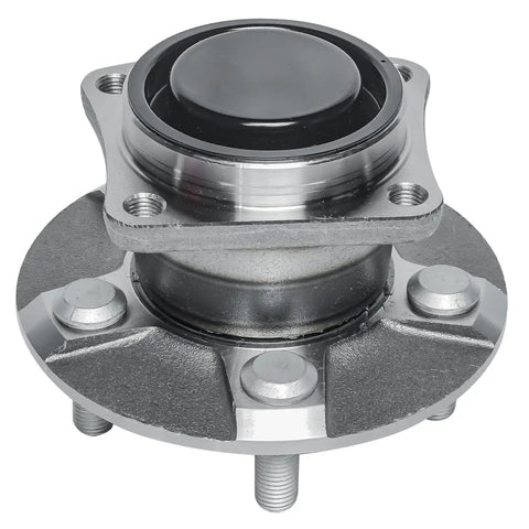 Front Steering Knuckles And Wheel Hub Bearings Replacement Kit For 2003 Through 2008 Toyota Corolla Non ABS close-up view
