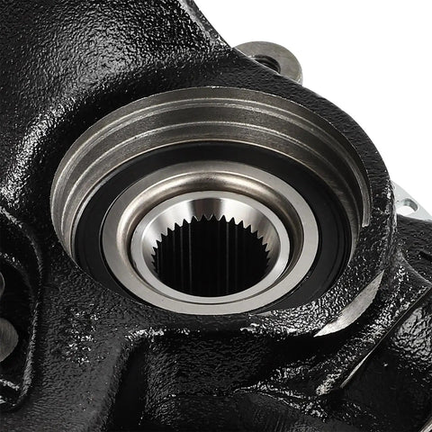 Close-up of Front Left And Right Steering Knuckle And Wheel Hub Bearing Assembly Kit for Volkswagen Beetle 1999 to 2010