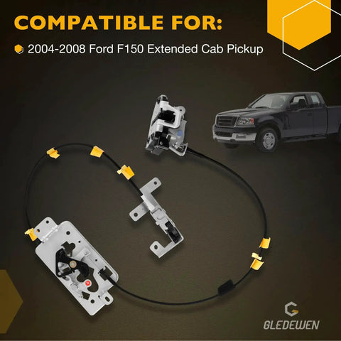 Ford Door Lock Latch Actuator For Rear Left And Right Doors On 2004 2005 2006 2007 2008 Ford F150 Extended Cab Pickup Replacement