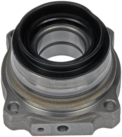 Close-up of rear passenger side wheel bearing replacement for Toyota vehicles direct fit durable build restores smooth wheel rotation