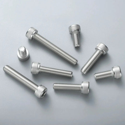 Ultimate M3 Screws And Nuts Kit For 3D Printing 750 Piece Set In 304 Stainless Steel showing various lengths of hex socket head cap screws