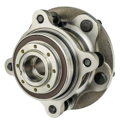 Front Wheel Bearing Hub Assembly 515204 Compatible With Toyota Tundra 2007 Through 2019 And Sequoia 2008 Through 2019 With Quad Lip Seal Design