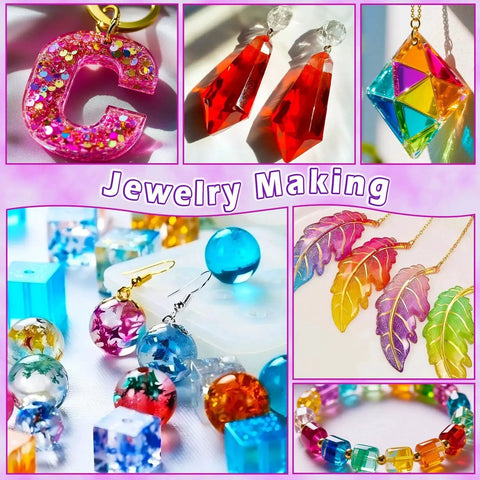 48 Vivid Epoxy Resin Pigment Set With 6ml Tubes For Highly Concentrated Translucent Dye Perfect For Art DIY Jewelry and Crafts