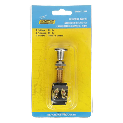 Built Tough Heavy Duty 2 Position Push Pull On Off Switch For Marine Lights Bilge Pumps Blowers And Baitwell Pumps in packaging