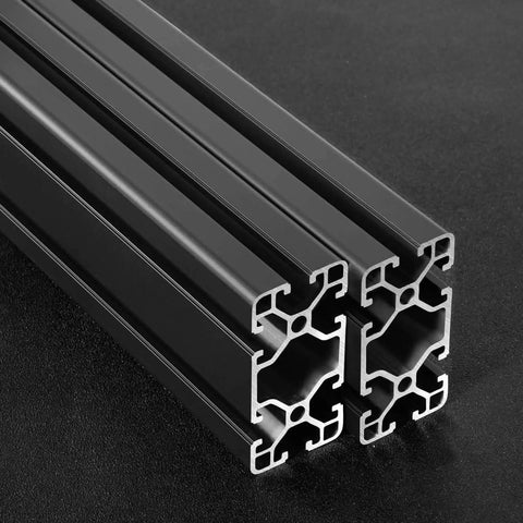 4080 T Slot Aluminum Extrusion For 3D Printer Parts And CNC DIY Black 400mm By 2 Framing Rail For Home Workshop Lasers Stands And Custom Builds