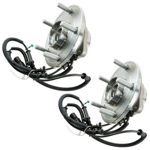 Rear Wheel Bearing And Hub Assembly Set For 2008 2011 Chrysler Town And Country, 2008 2011 Dodge Grand Caravan, And 2009 2011 VW Routan