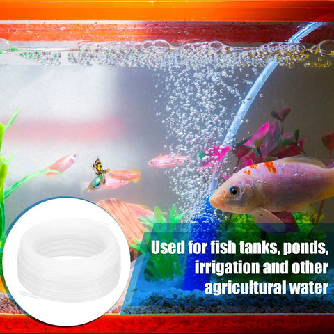 Nuanchu 100ft white translucent polyethylene tubing, 1/4 in OD, 0.170 in ID, food-grade hose