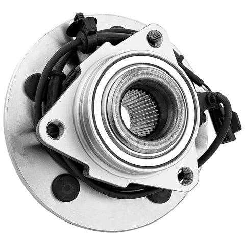 Front Wheel Hub Bearing Set For Dodge Ram 1500 2002 2003 2004 2005 Pair Wheel Hub Assemblies Direct Fit Durable Replacement