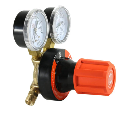 Oxygen And Propane Regulator Combo For Oxy Fuel Welding And Cutting V350 Series with brass body and powder coated bonnet