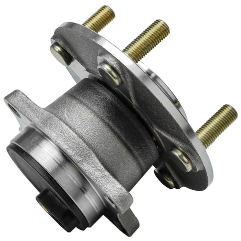 Side view of Rear Wheel Bearing Hub Assembly for Mitsubishi Lancer 2008 to 2017, Outlander 2008 to 2013, and Outlander Sport 2011 to 2012 FWD Models Replacement Kit with Hub and Bearing