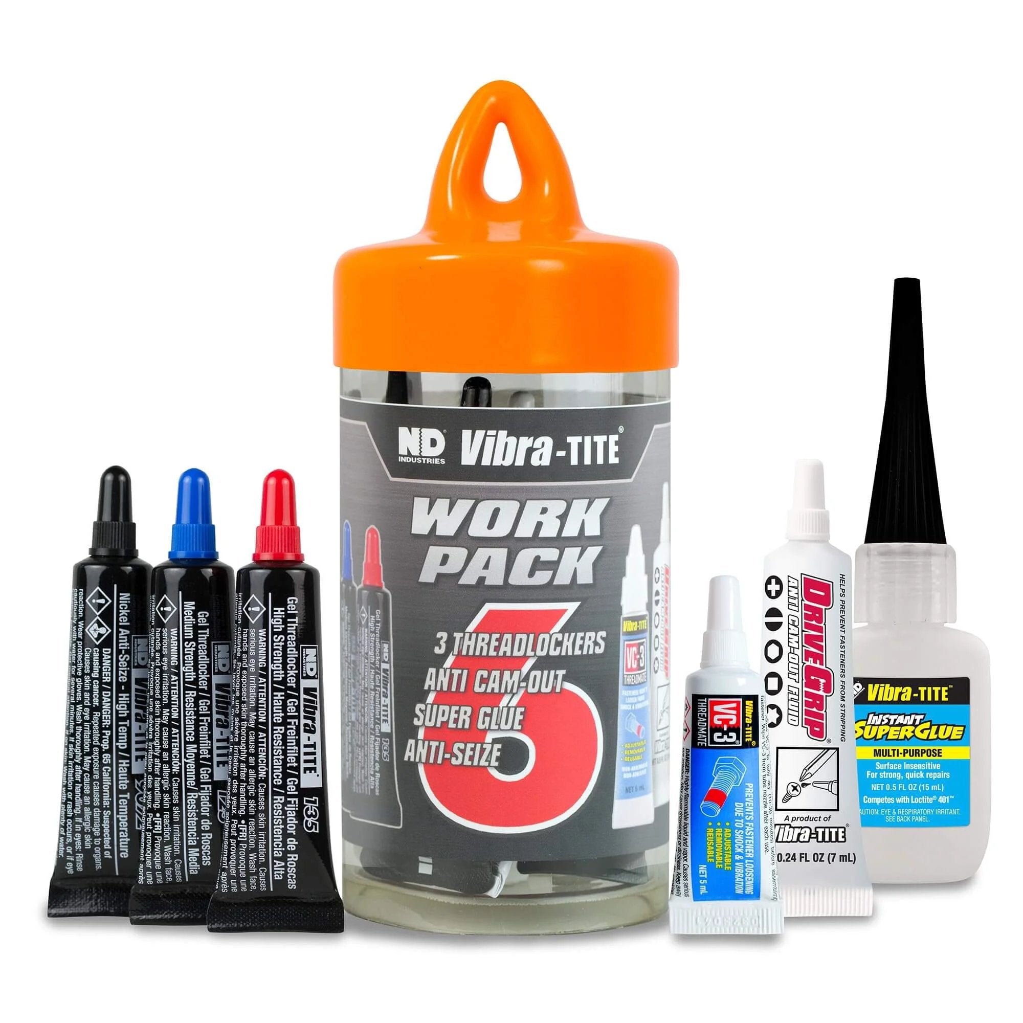 Work Pack Of Thread Lockers Adhesives And Lubricants F...
