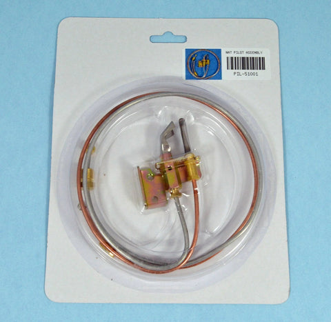 Water heater pilot assembly with copper tubing and thermocouple, 24 in tubing, Amazon