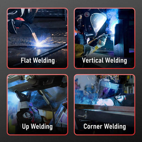 Pro Grade ER4043 Aluminum MIG Welding Wire For Aluminum Alloys 035 Inch Diameter 1 Pound Spool in various welding positions