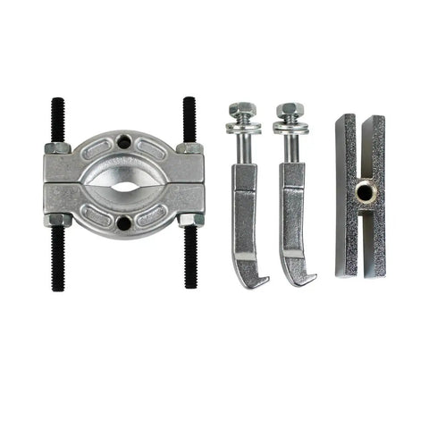 Mini Bearing Separator Kit 6 Piece Bearing Puller Set With Jaws Thrust Screw Extension Rods And Yoke Pro Grade Tool