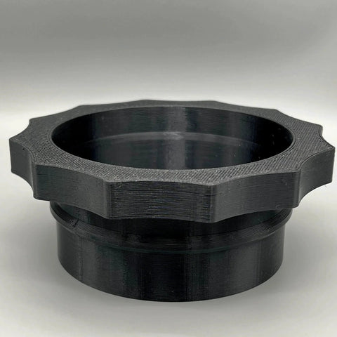 4 Inch Magnetic Dust Collector Port Quick Disconnect Fitting For MagDuct Systems, Self Aligning Connectors, front view