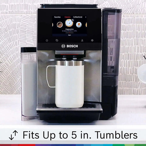Double Cup Barista Style Home Fully Automatic Coffee Machine With 36 Drink Presets And Touchscreen Controls