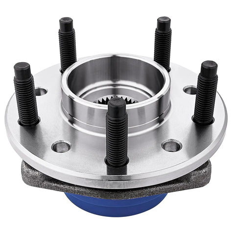 Front view of Pair Front Wheel Bearing Hub Assembly Premium Replacement For Chevy Malibu 1997-2003 2004-2005 Classic Oldsmobile Alero