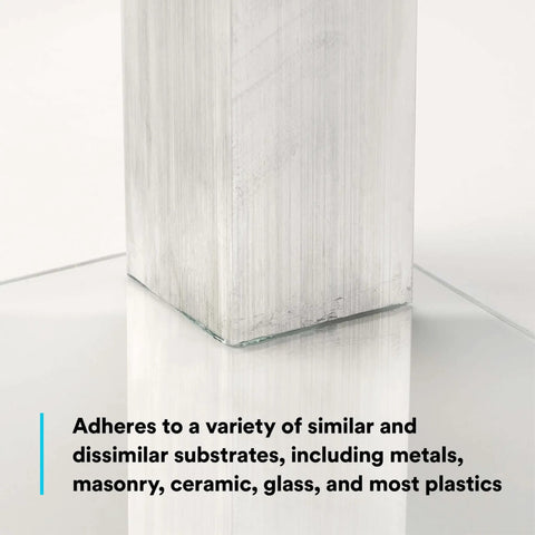 Epoxy Adhesive 2216 Part B/A bonding metal and glass, translucent high-performance heat-resistant bond, 946.4 mL (1 qt) industrial grade