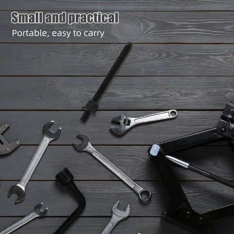 Heavy Duty Crankshaft Pulley Removal And Install Tool Kit With Gear Puller And Bearing Puller on wooden surface