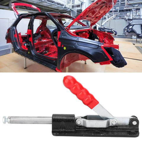 Beefy Quick Release Toggle Clamp With 1278 Lbs Holding Power, Push Pull Hand Tool for woodworking and industrial fixtures