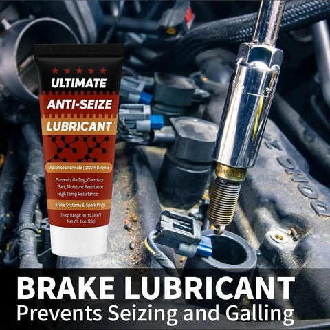 Copper Anti Seize Thread Lubricant For Spark Plugs And Automotive Fasteners, No Fuss Heavy Duty High Temp Grease That Prevents Rust