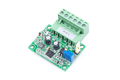 3.3V PWM To 0-10V Converter Module For PLCs And Industrial Controls, plug and play digital to analog interface, green board