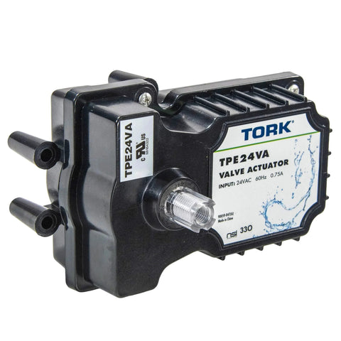 TORK TPE24VA 24V Valve Actuator Control For Pools And Spas With Adjustable Cam Broad 24VAC System Compatibility