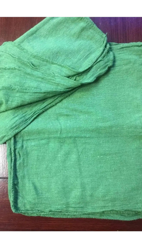 Green Shop Towels for Auto Shops and Industrial Use Ultra Absorbent Rags For Oil and Grease Cleanup, Industrial Grade 13x14 Inches