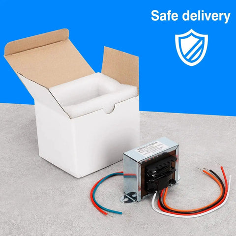24V 40VA Control Transformer For HVAC And Furnace With 24V Secondary Isolation Primary 120 208 240V shown with packaging