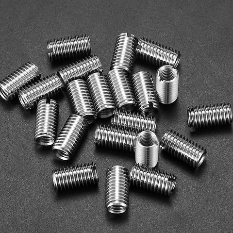 20 Pcs Thread Reducing Nuts M8 Male To M6 Female Threaded Reducers Adapters Sleeve Bolts Beefy Pro Grade Stainless Steel Set