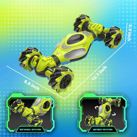 Gesture Sensing RC Epic Stunt Car 1 12 Scale 4WD With Hand Motion Control And 2 4G Remote Dual Control Modes All Terrain Monster Truck