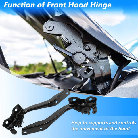 Front Hood Hinge Pair For Subaru Legacy Outback 2015 2019 And Ascent 2019 2023 Front Left And Right Hood Bonnet Hinges No Fuss Direct Fit Replacement