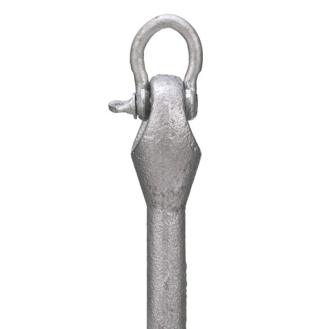Grapnel Folding Anchor With Four Galvanized Flukes For Small Vessels And Personal Watercraft 5 Pound Malleable Iron
