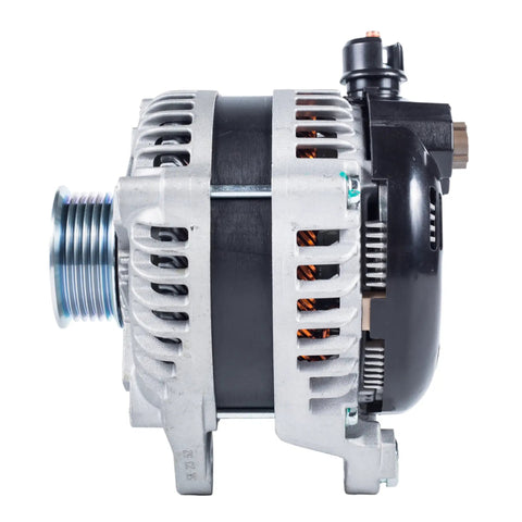 Side view of plug-and-play alternator replacement for Ford Explorer 2016-2019, F-150 2013-2014, Lincoln MKT 2013-2019