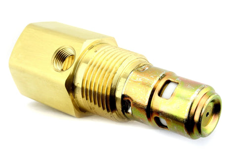 Brass air compressor check valve, 3/4 FPT x 3/4 MPT, threaded inline valve