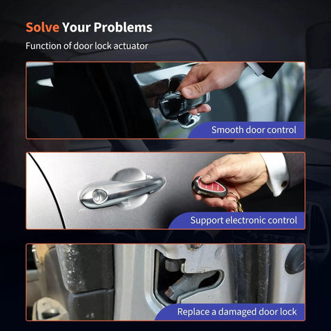 Lexus ES350 Drop-In Rear Trunk Power Actuator Lock Replacement For 2007 2008 2009 2010 2011 2012 demonstrating lock features