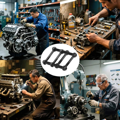 Two Pack Pro Grade Top Notch High Precision Non Slip Rotation Pins For Precision Machines, Motorcycle Engines, And Vehicle Aircraft Model Balancing Bars; Reliable Alignment Tools For Accurate Setup On A Wide Range Of Engines And Machines.