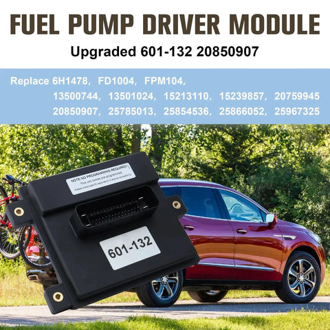 Plug-And-Play 601-132 Fuel Pump Flow Control Module For 2007-2009 GM Trucks And SUVs Replacement 20759945 image front view