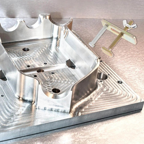 Heavy Duty Router Clamps And Engraving Plates For CNC And Woodworking, 100mm Aluminum Hold Down Clamps With Thickened Bow Shaped Fixture