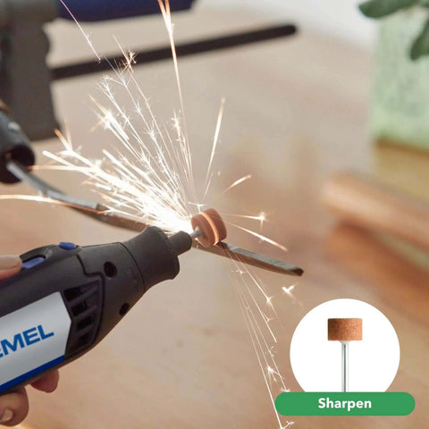 Versatile Variable Speed Rotary Tool Kit For Engraving Polishing Sanding And Cutting With 2 Attachments And 32 Accessories Dremel