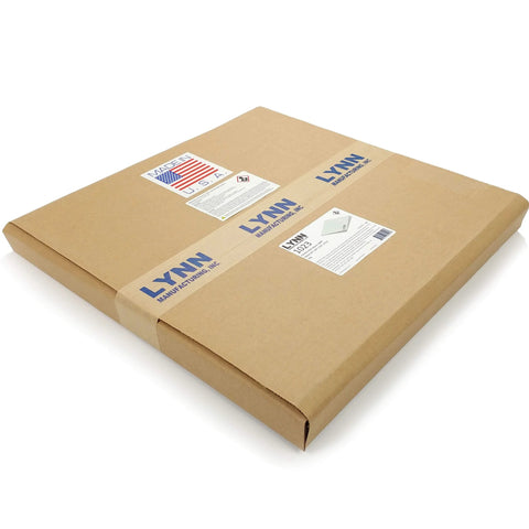 Ceramic fiber board insulation from Lynn Manufacturing, 20x20x3/4 in, 2-pack, 2300F-rated