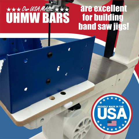36 Inch Table Saw Miter Bar With Premium UHMW Strips 3/4 By 3/8 Inch Miter Bars For Sled Kits Router Tables And Bandsaws Slick Glide No Residue Clean Up Easy Setup For Crosscut Sleds And Custom Jigs Pack Of 2